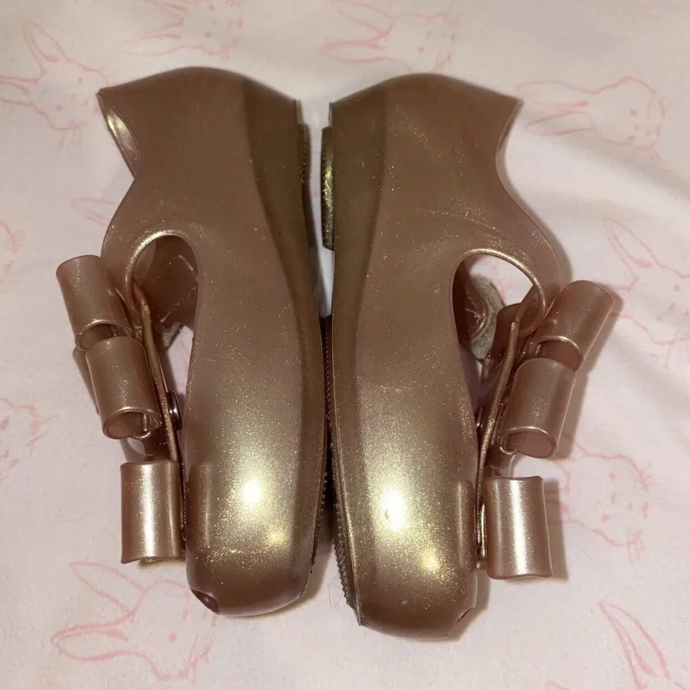 Mini Melissa Triple Bow Mary Janes